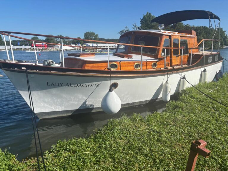 Lady Audacious on the River Thames